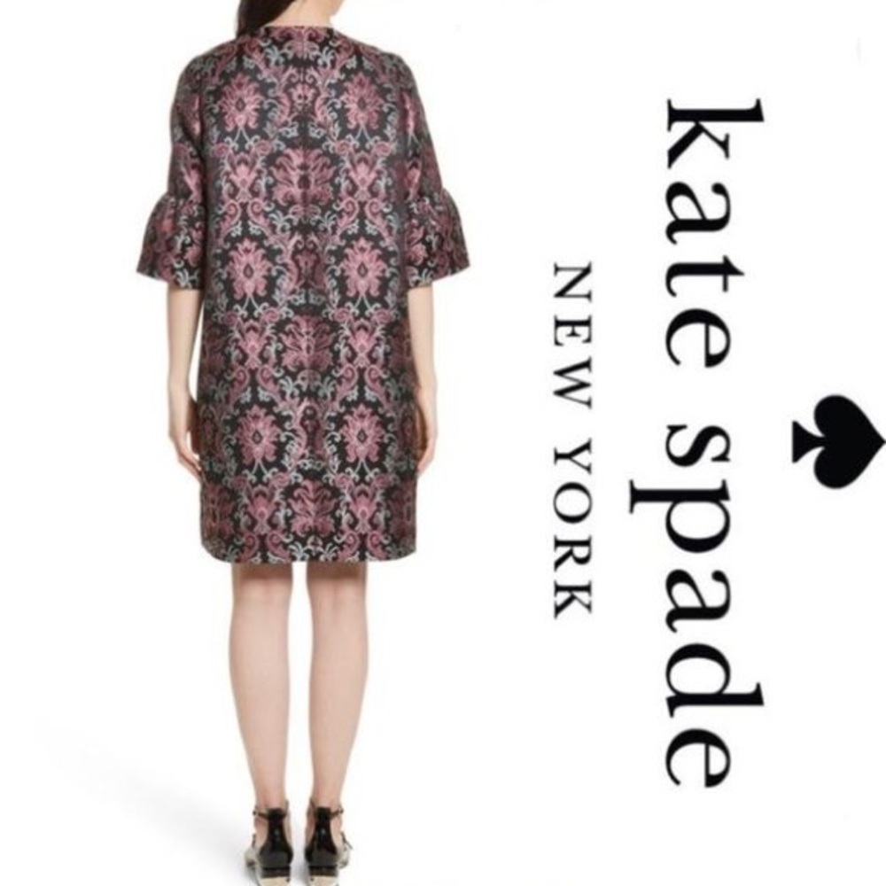NWT Kate Spade New York cardigan‎ jacket evening  party jacqard 
bell slv 6 $548